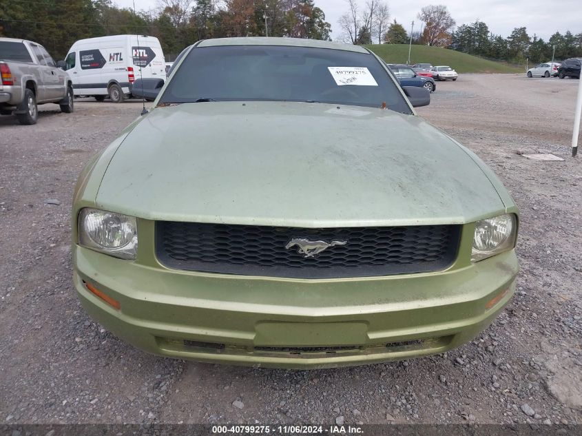 2006 Ford Mustang V6 VIN: 1ZVFT80N065177698 Lot: 40799275