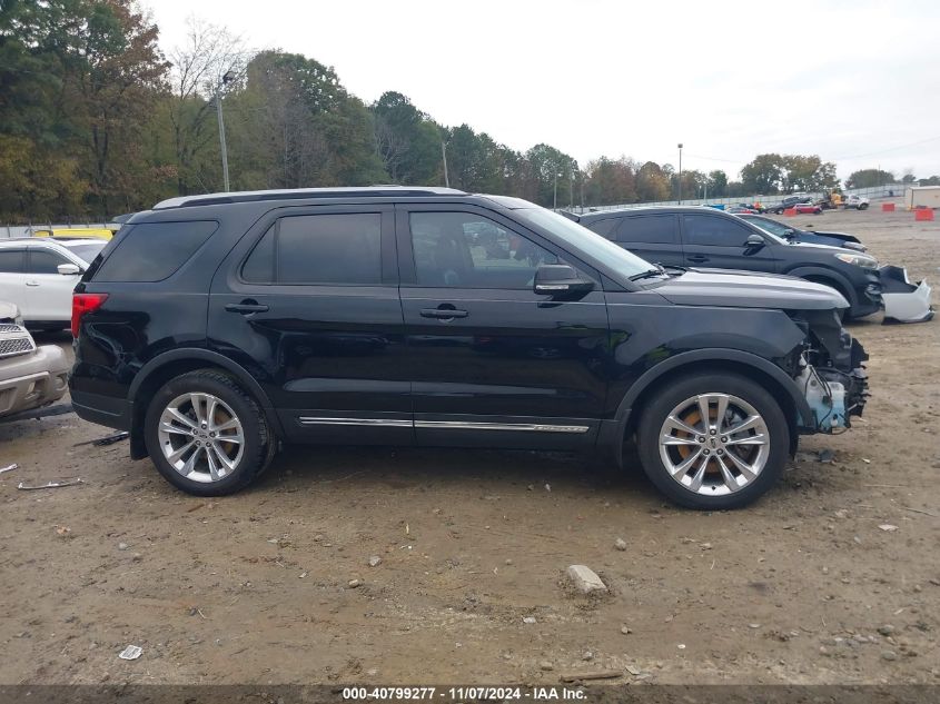 2018 Ford Explorer Xlt VIN: 1FM5K7D82JGA34356 Lot: 40799277