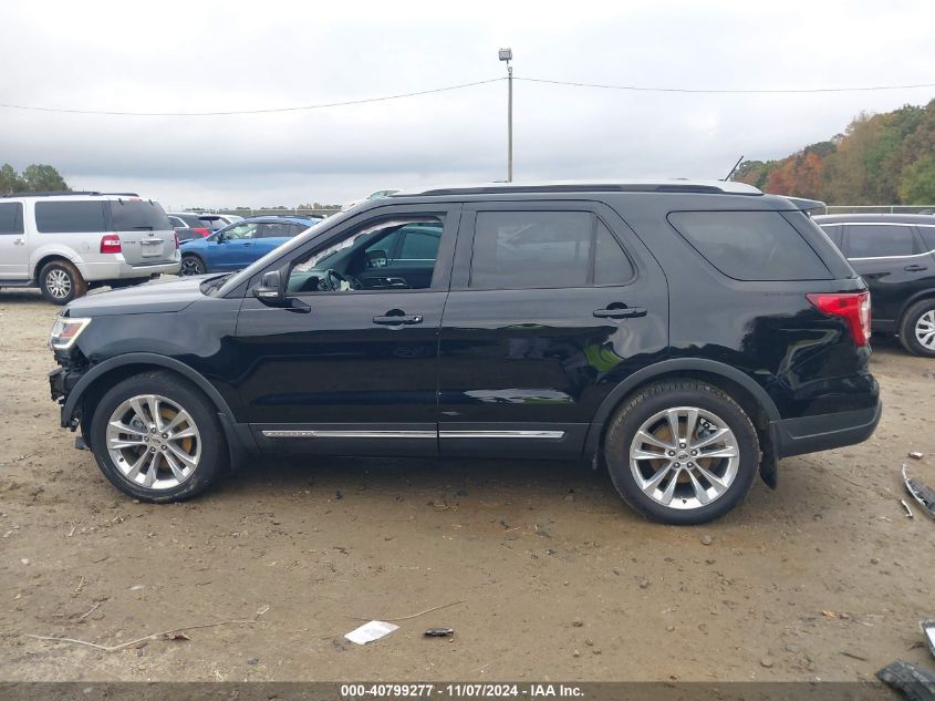 2018 Ford Explorer Xlt VIN: 1FM5K7D82JGA34356 Lot: 40799277