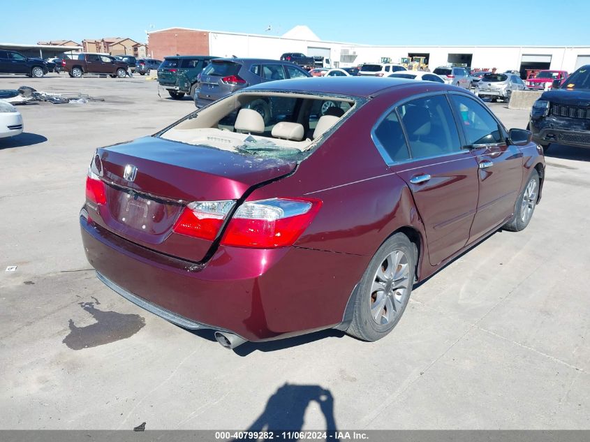 VIN 1HGCR2F33EA053634 2014 Honda Accord, LX no.4