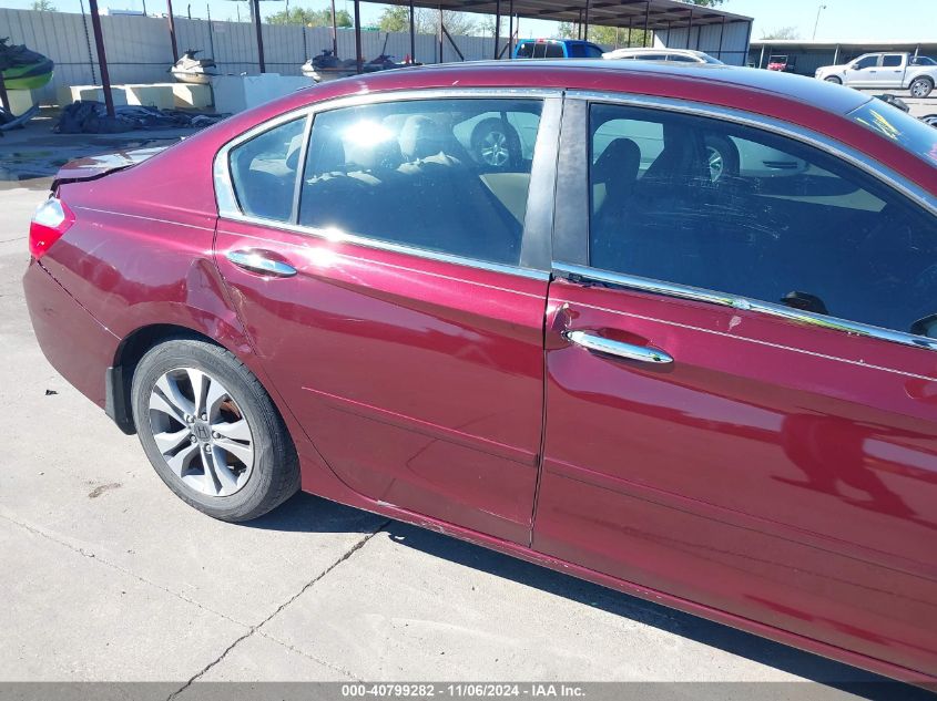 VIN 1HGCR2F33EA053634 2014 Honda Accord, LX no.6