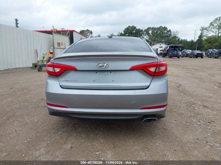 2015 Hyundai Sonata Se VIN: 5NPE24AF0FH002787 Lot: 40799288