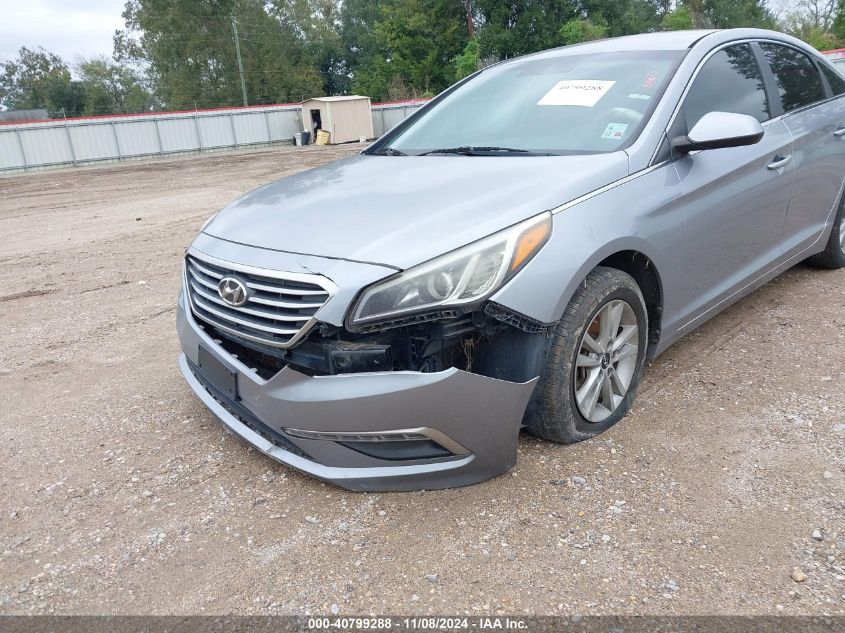 2015 Hyundai Sonata Se VIN: 5NPE24AF0FH002787 Lot: 40799288