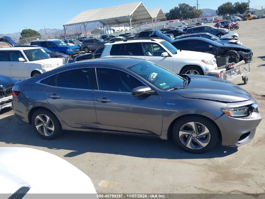 2019 Honda Insight Ex VIN: 19XZE4F54KE013959 Lot: 40799297