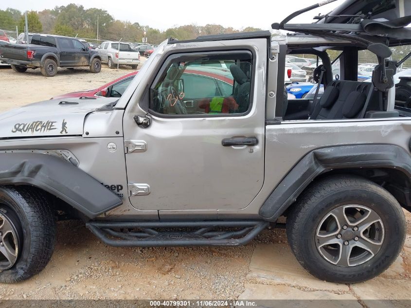 2021 Jeep Wrangler Sport 4X4 VIN: 1C4GJXANXMW660063 Lot: 40799301