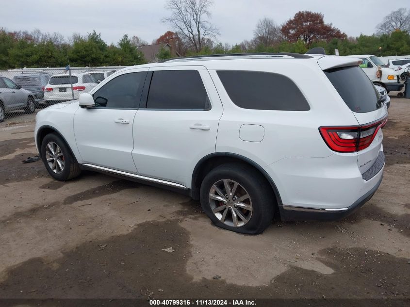 2014 Dodge Durango Limited VIN: 1C4RDHDG7EC590138 Lot: 40799316