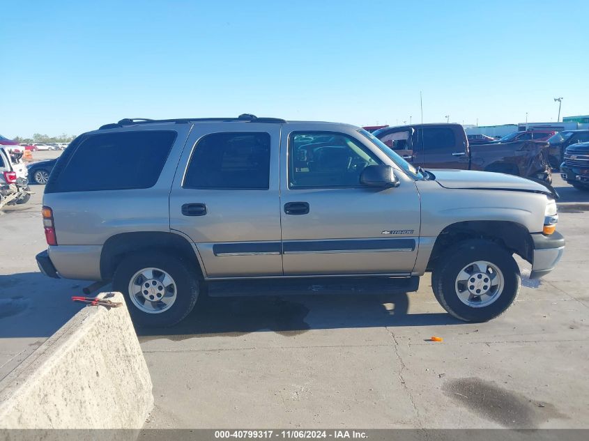 2003 Chevrolet Tahoe Ls VIN: 1GNEC13Z63R163417 Lot: 40799317