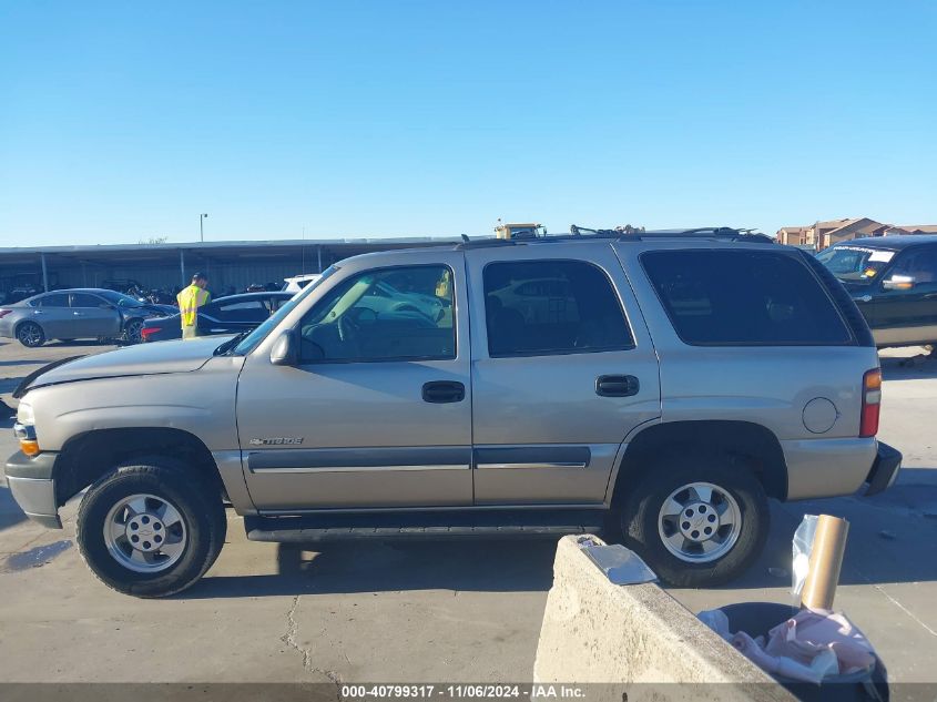 2003 Chevrolet Tahoe Ls VIN: 1GNEC13Z63R163417 Lot: 40799317