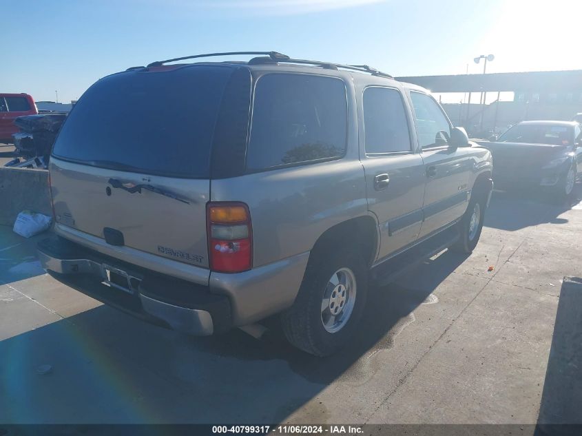 2003 Chevrolet Tahoe Ls VIN: 1GNEC13Z63R163417 Lot: 40799317