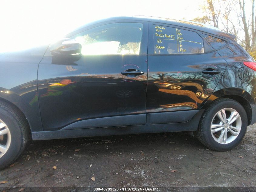 2013 Hyundai Tucson Gls VIN: KM8JUCAC7DU741419 Lot: 40799323