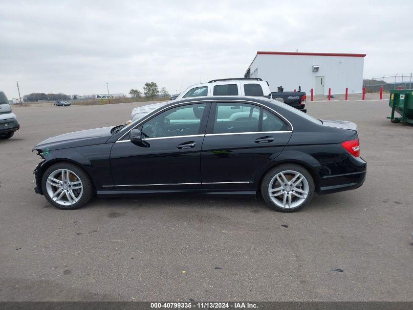 2014 Mercedes-Benz C 300 C 300 Luxury/Sport 4Matic VIN: WDDGF8ABXEA960736 Lot: 40799335