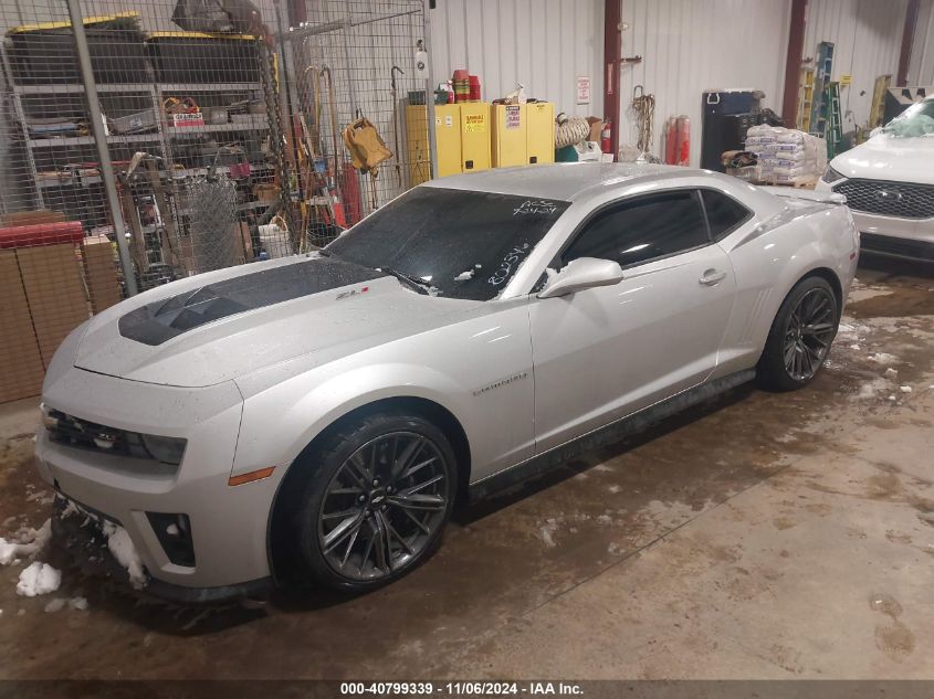 2014 Chevrolet Camaro Zl1 VIN: 2G1FZ1EPXE9802346 Lot: 40799339