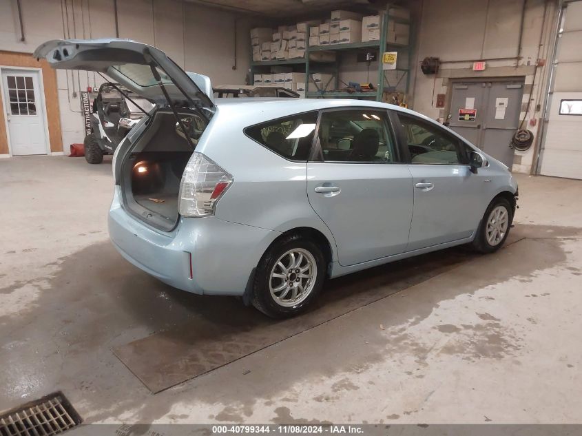 VIN JTDZN3EU3E3353585 2014 Toyota Prius, V Three no.4