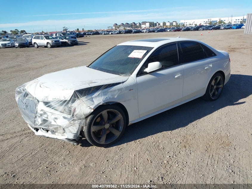 Vin: wauefafl7gn000339, lot: 41288877, audi a4 2.0t premium 20162