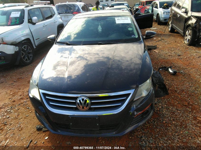 2012 Volkswagen Cc Lux Plus VIN: WVWHN7ANXCE523573 Lot: 40799365