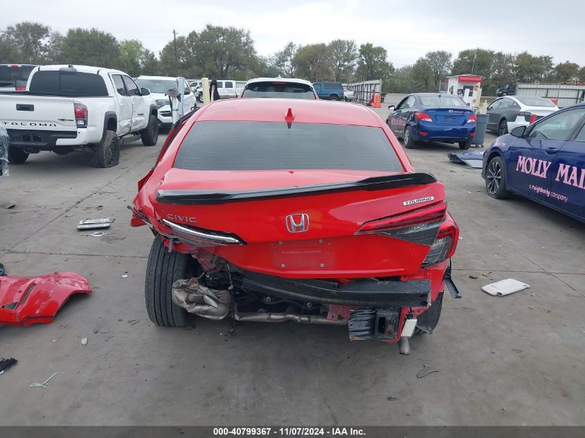 2023 Honda Civic Touring VIN: 2HGFE1F91PH307546 Lot: 40799367