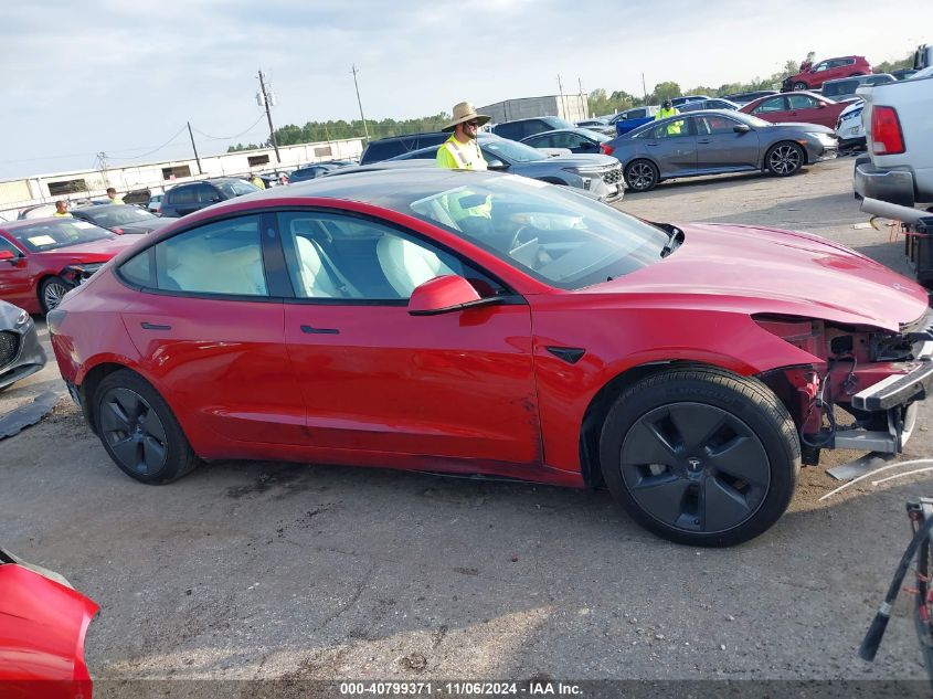 2022 Tesla Model 3 Long Range Dual Motor All-Wheel Drive VIN: 5YJ3E1EB9NF120368 Lot: 40799371