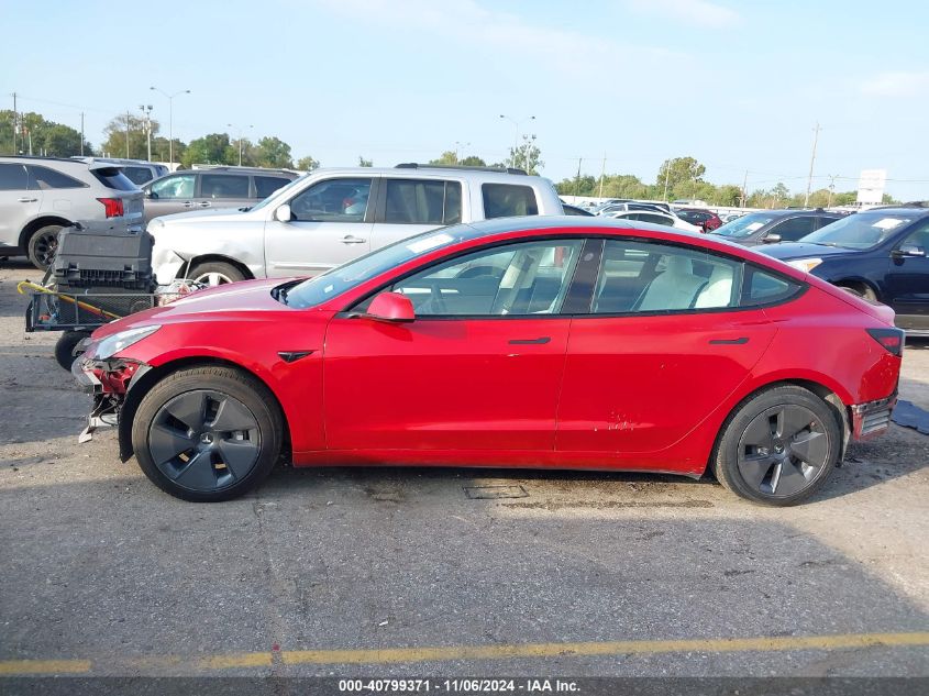 2022 Tesla Model 3 Long Range Dual Motor All-Wheel Drive VIN: 5YJ3E1EB9NF120368 Lot: 40799371