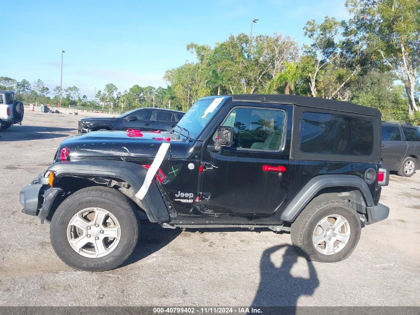 2018 Jeep Wrangler Sport S 4X4 VIN: 1C4GJXAG1JW139665 Lot: 40799402