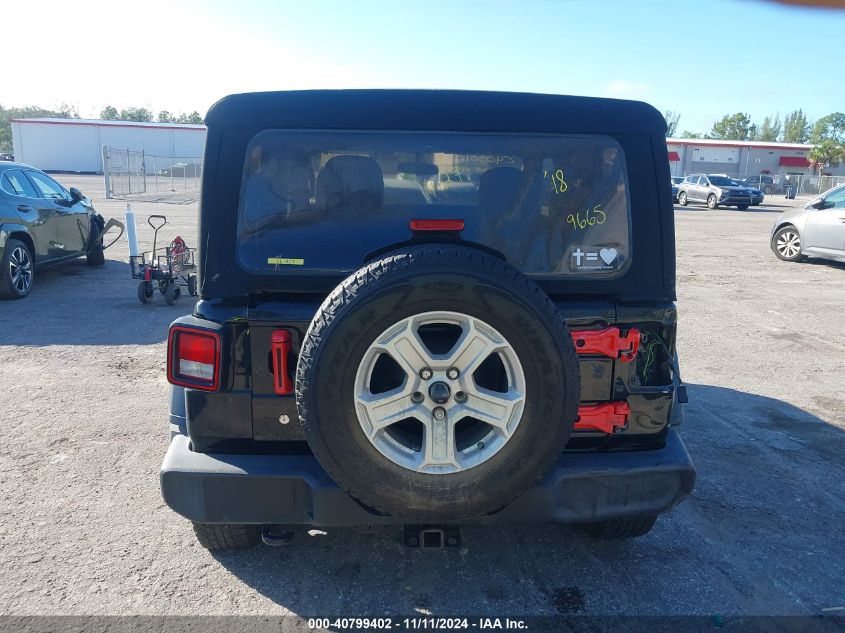 2018 Jeep Wrangler Sport S 4X4 VIN: 1C4GJXAG1JW139665 Lot: 40799402