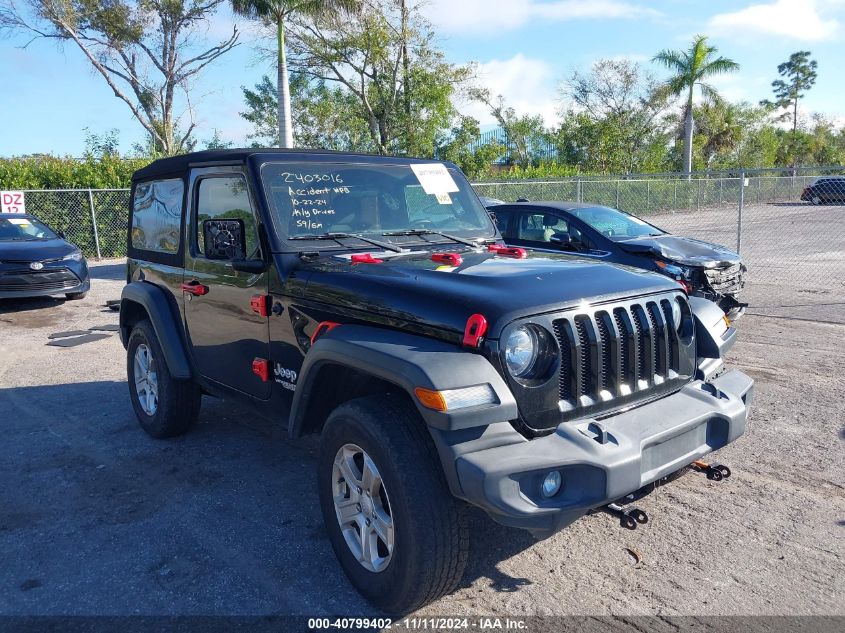 2018 Jeep Wrangler Sport S 4X4 VIN: 1C4GJXAG1JW139665 Lot: 40799402