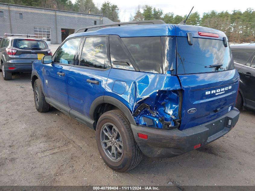 2024 Ford Bronco Sport Big Bend VIN: 3FMCR9B69RRE99690 Lot: 40799404