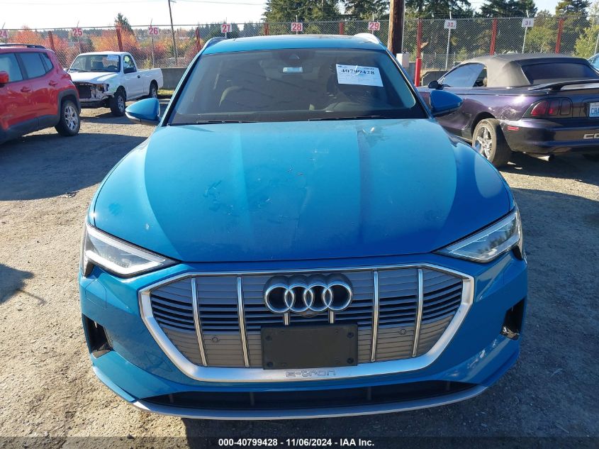 2019 Audi E-Tron Premium Plus VIN: WA1LAAGE5KB005407 Lot: 40799428