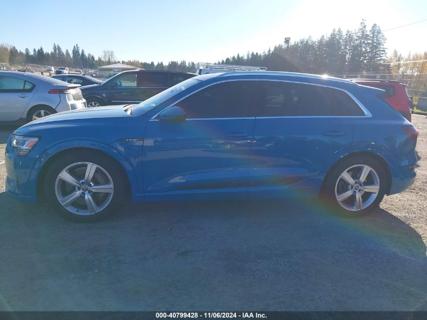 2019 Audi E-Tron Premium Plus VIN: WA1LAAGE5KB005407 Lot: 40799428