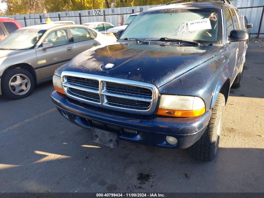 2002 Dodge Durango Slt VIN: 1B4HS48NX2F200823 Lot: 40799434