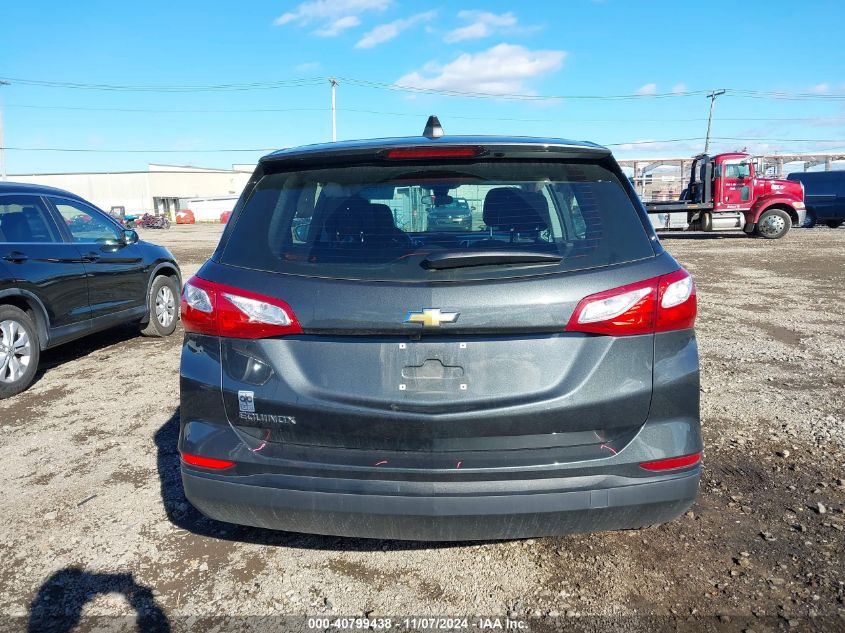 2020 Chevrolet Equinox Fwd Ls VIN: 2GNAXHEV6L6268850 Lot: 40799438