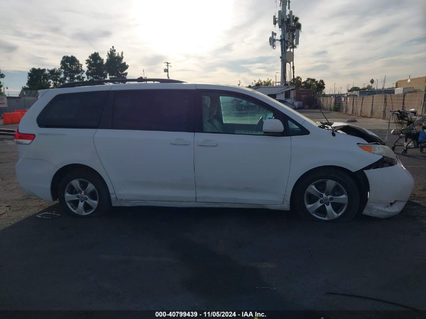 2011 Toyota Sienna Le V6 VIN: 5TDKK3DC4BS143722 Lot: 40799439