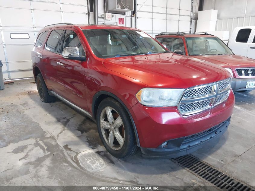 2011 Dodge Durango VIN: 1D4RB5GG6BC613627 Lot: 40799450