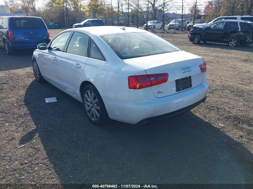 2014 Audi A6 2.0T Premium VIN: WAUGFAFC2EN086925 Lot: 40799462