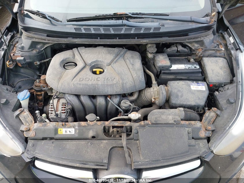 2014 HYUNDAI ELANTRA VIN: KMHDH4AE3EU143905