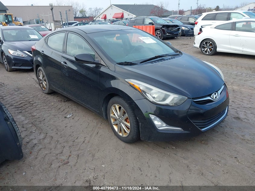 2014 HYUNDAI ELANTRA VIN: KMHDH4AE3EU143905