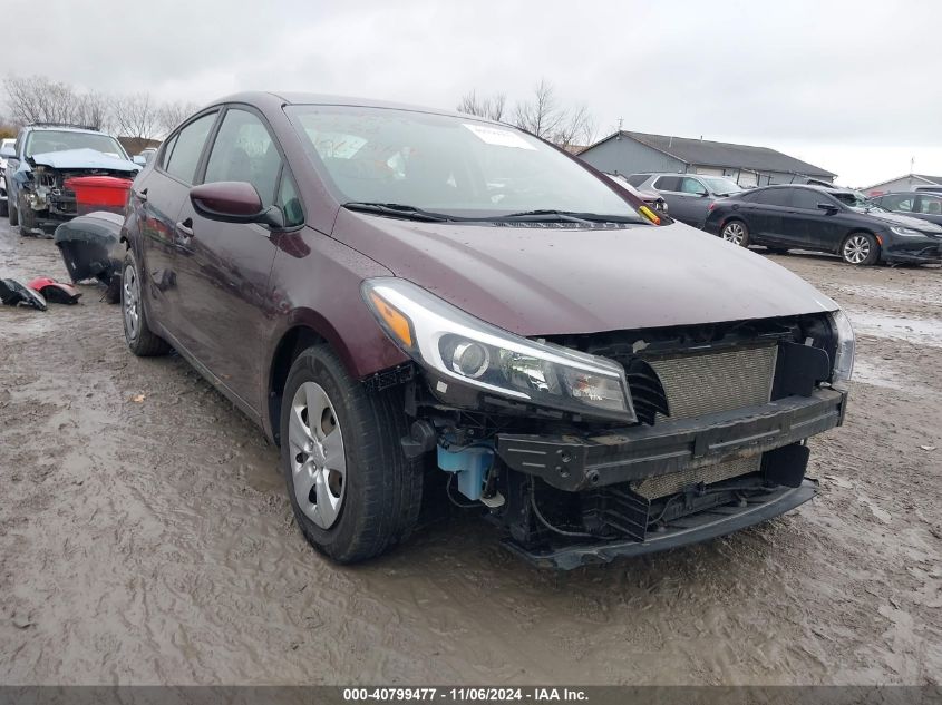 2018 Kia Forte Lx VIN: 3KPFL4A78JE248185 Lot: 40799477