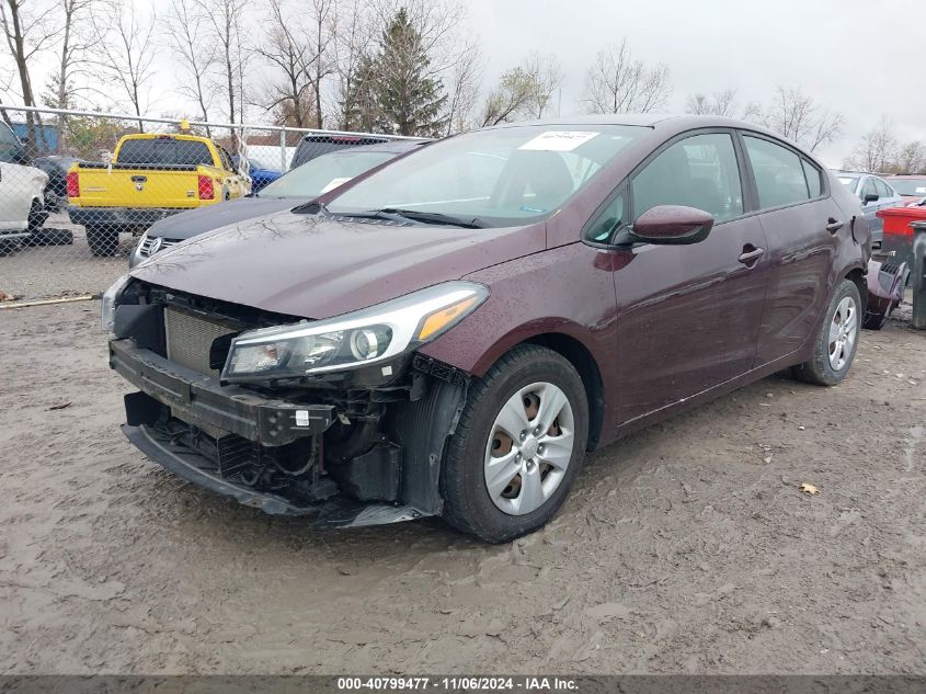 2018 Kia Forte Lx VIN: 3KPFL4A78JE248185 Lot: 40799477