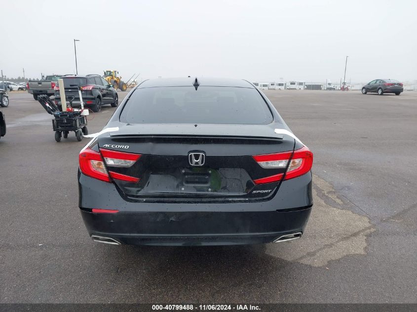 2018 Honda Accord Sport VIN: 1HGCV1E35JA220870 Lot: 40799488