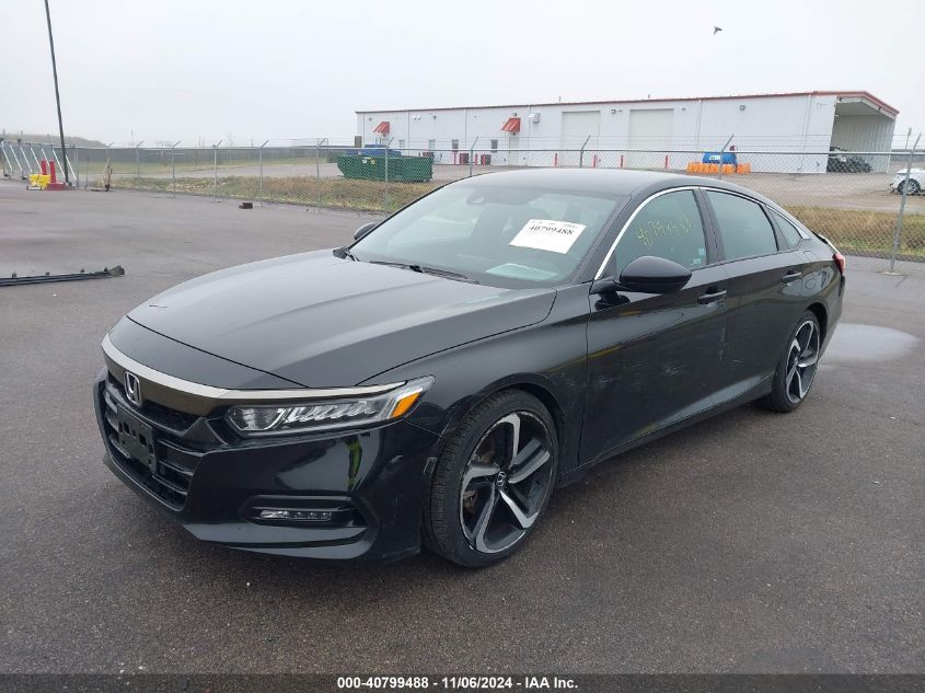 2018 Honda Accord Sport VIN: 1HGCV1E35JA220870 Lot: 40799488