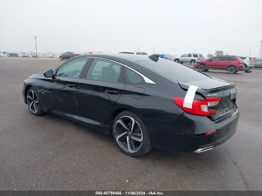 2018 Honda Accord Sport VIN: 1HGCV1E35JA220870 Lot: 40799488