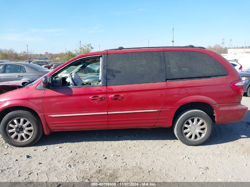 2003 Chrysler Town & Country Lxi VIN: 2C4GP54L43R354724 Lot: 40799509