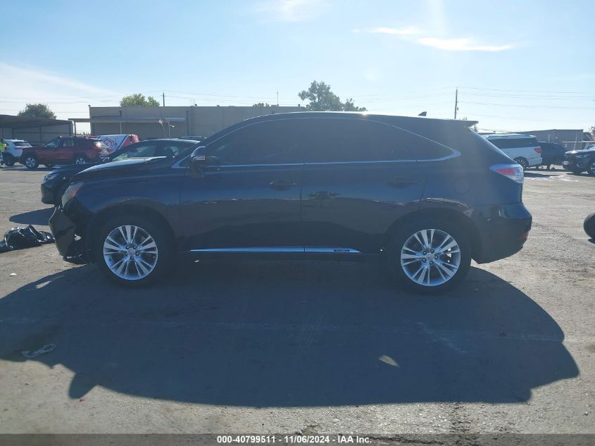 2010 Lexus Rx 450H VIN: JTJZB1BAXA2400082 Lot: 40799511