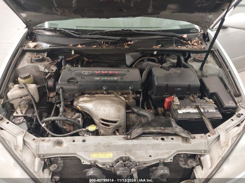 2002 Toyota Camry Le VIN: 4T1BE32K22V621760 Lot: 40799514