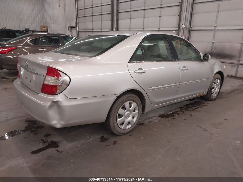 2002 Toyota Camry Le VIN: 4T1BE32K22V621760 Lot: 40799514