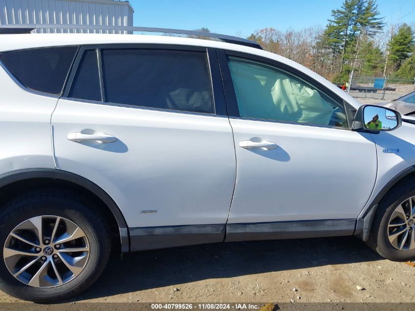 2018 Toyota Rav4 Hybrid Xle VIN: JTMRJREV0JD189210 Lot: 40799526