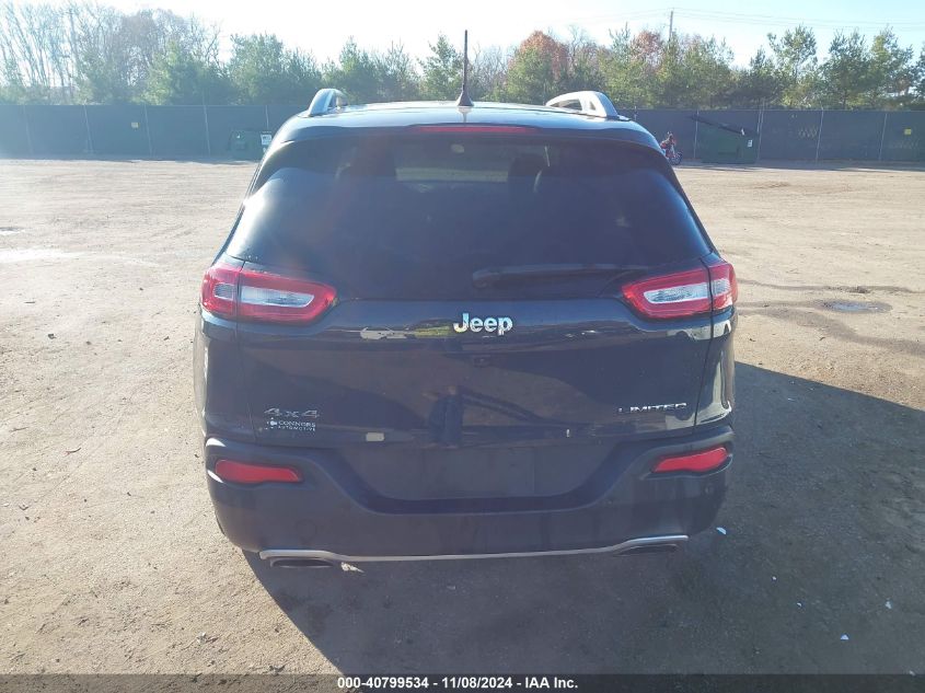 2018 Jeep Cherokee Limited 4X4 VIN: 1C4PJMDXXJD617006 Lot: 40799534