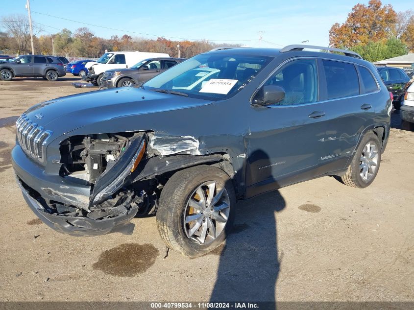 2018 Jeep Cherokee Limited 4X4 VIN: 1C4PJMDXXJD617006 Lot: 40799534