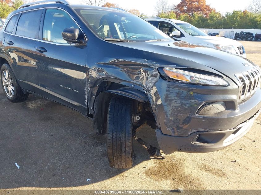 2018 Jeep Cherokee Limited 4X4 VIN: 1C4PJMDXXJD617006 Lot: 40799534