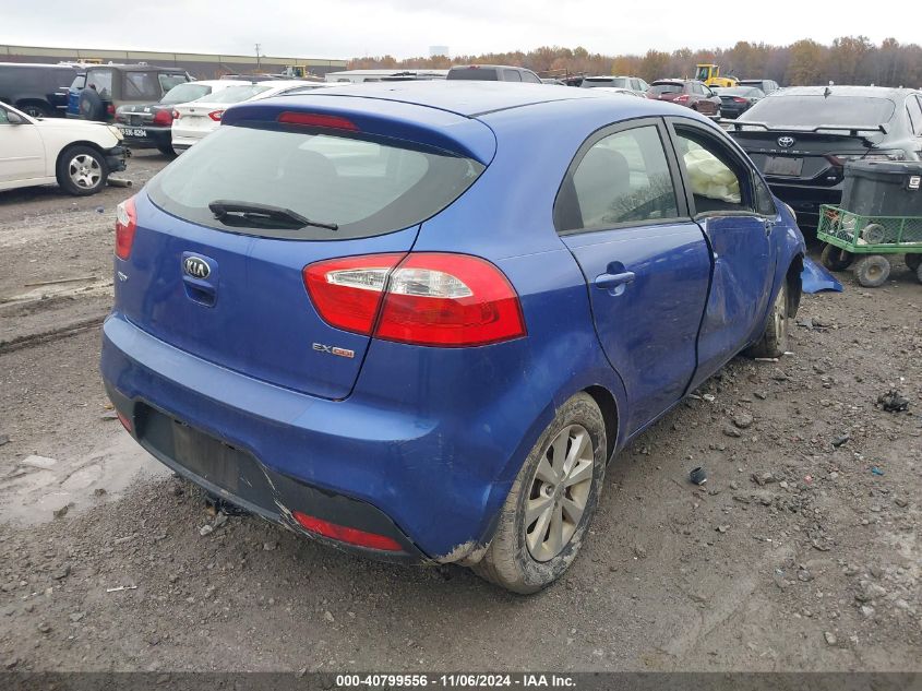 VIN KNADN5A34D6231069 2013 KIA Rio, EX no.4