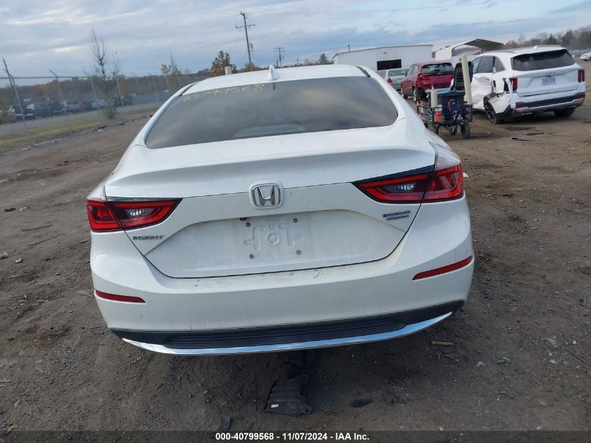 2019 Honda Insight Touring VIN: 19XZE4F90KE020328 Lot: 40799568